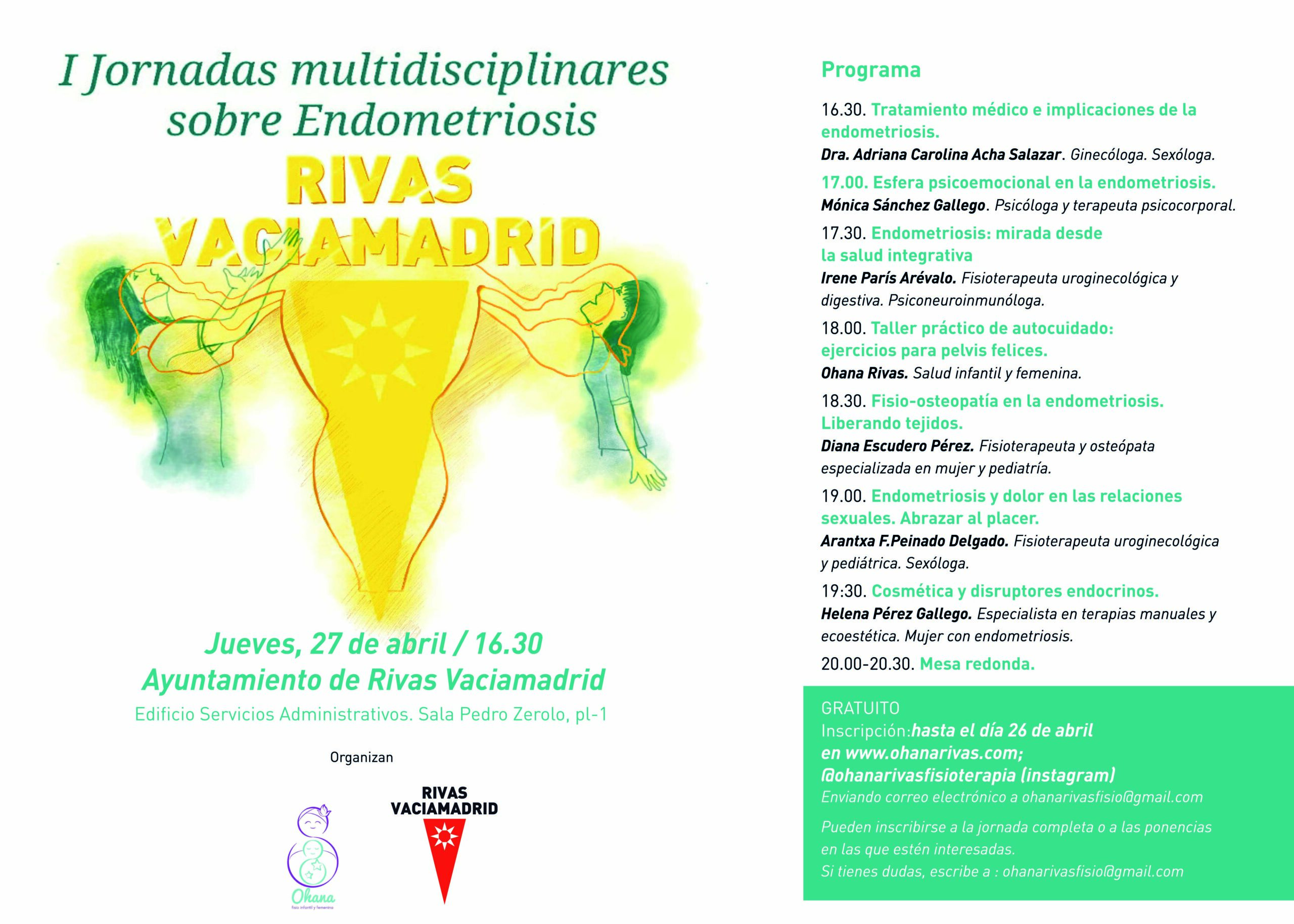 I jornada multidisciplinar sobre endometriosis de Rivas Vaciamadrid